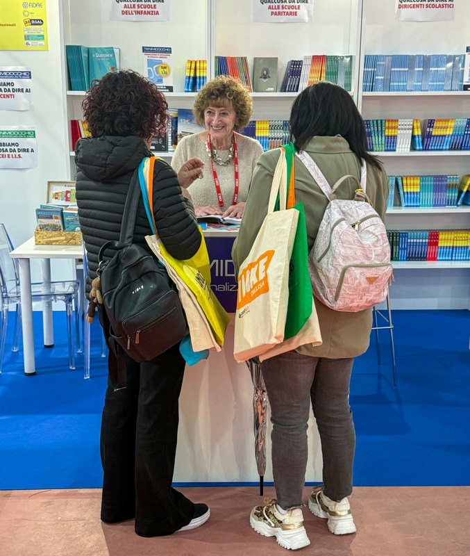 Incontro con i visitatori alla fiera a Didacta Italia – Edizione Abruzzo 2026