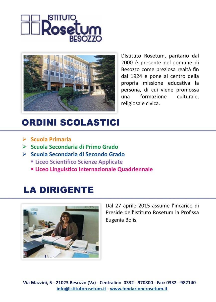Istituto «Rosetum» – Besozzo