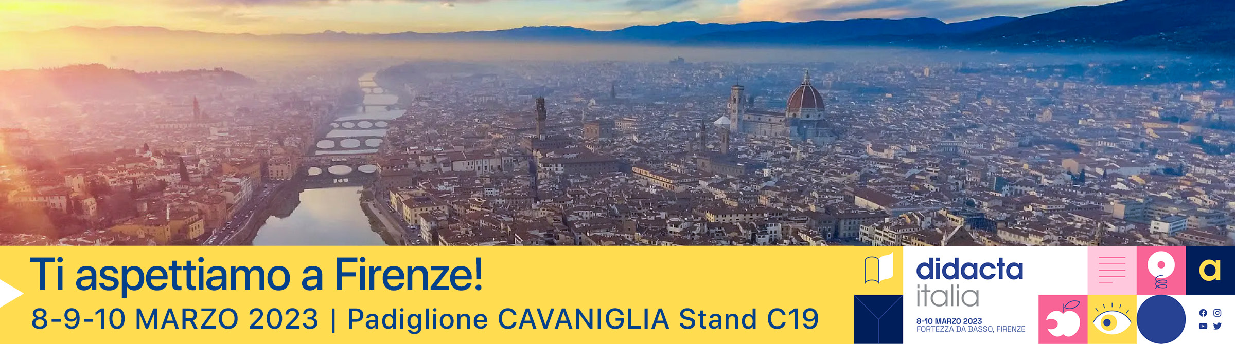 Ti aspettiamo a Firenze dall’8 al 10 marzo!