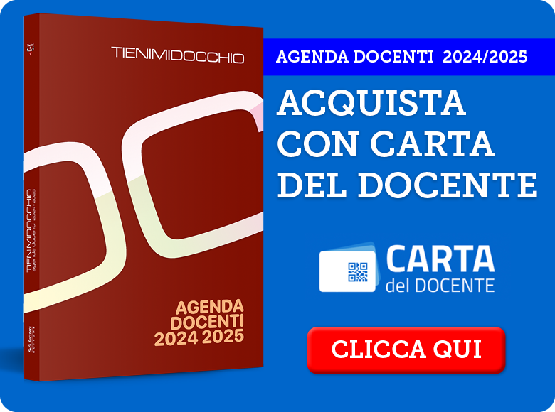 Agenda del Docente 2024/25. Acquista online con Carta del Docente